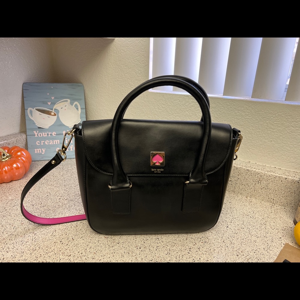 Kate Spade Black Leather Bag